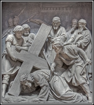 Station 7: Jesus Falls A Second Time