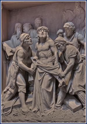 Station 10: Jesus is Stripped of His Garments