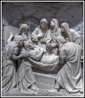 Station 14: Jesus is Laid in the Sepulcher